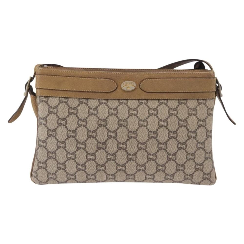 Gucci GG Plus Shoulder Bag Beige